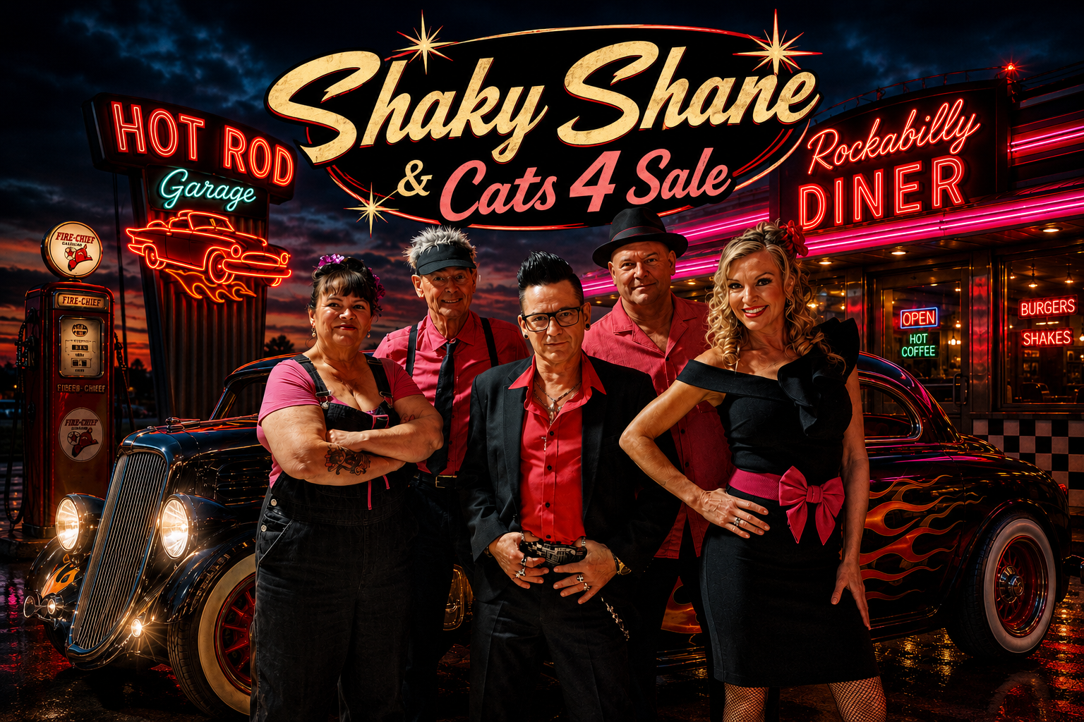 Shaky Shane & Cats for Sale · Noordkade Live, Veghel · Sat, 24 Oct 2026